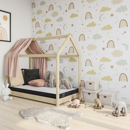 Matelas bébé mousse 70x140 cm ZEA réversible ép.10cm