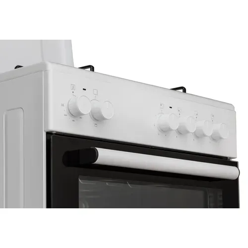 Cuisinière mixte AYA ACM66W/4 vue détaillée