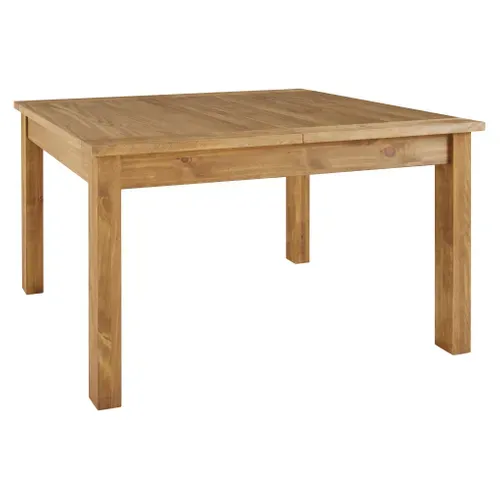 Table L.130 cm + allonge FOLK 100% pin