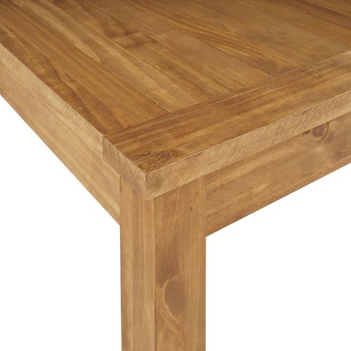 Table extensible L.160/200 cm FOLK 100% pin vue détaillée