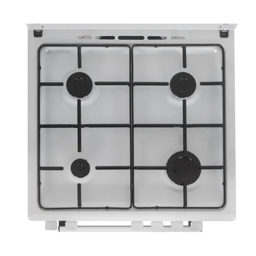 Cuisinière mixte AYA ACM66GW 4 foyers 62L Blanc