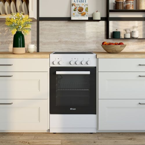 Cuisinière vitrocéramique AYA ACV55W4F