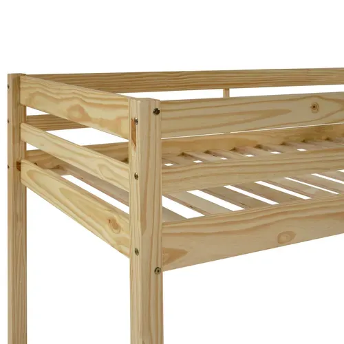 Lit mi haut 90x190 cm BLOOM Naturel vue détaillée