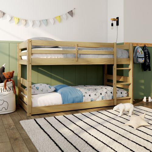 Lit superposé 90x190 cm BLOOM Naturel