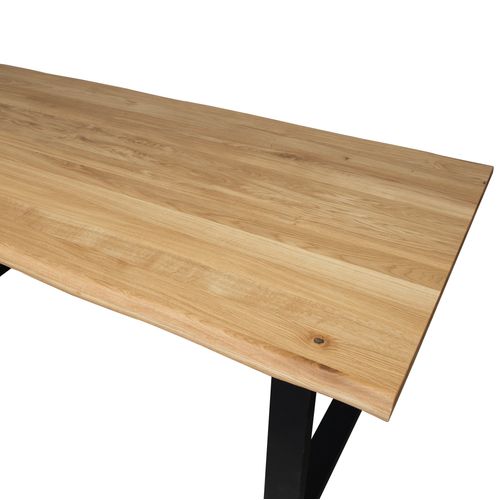 Table VIVIANE 220 cm chêne massif