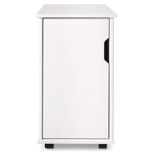 Caisson 1 porte COLT Blanc vue de face