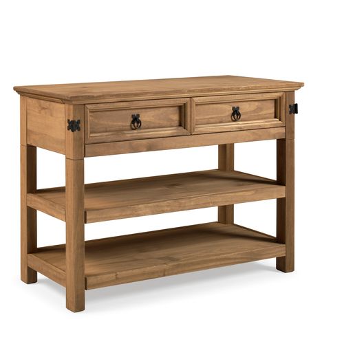 Console EL PATIO en pin massif finition cirée