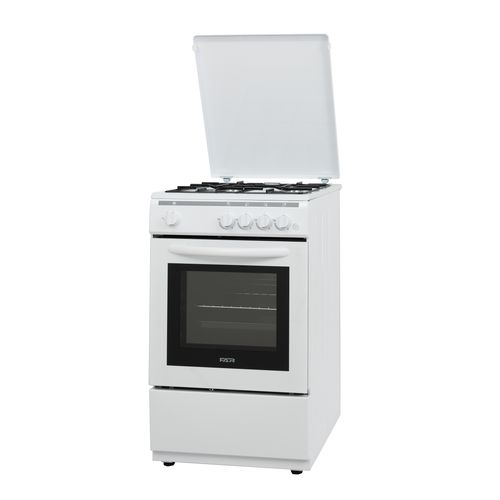 Cuisinière gaz FAR CG5625W vue de profil