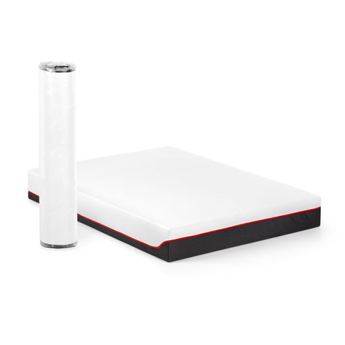 Matelas hybride 140x190 cm avec 1,5 cm mousse à mémoire de forme MAUDE ép. 24 cm