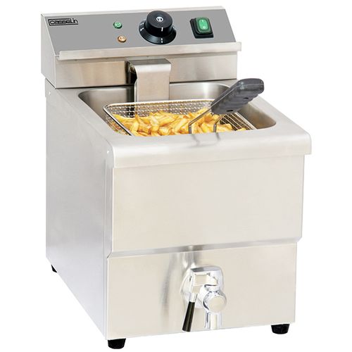 Friteuse Électrique 8l 3250w Avec Vanne De Vidange - Cfev8
