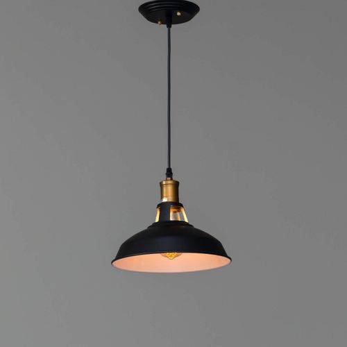 Suspension Gamelle Noire - Aster