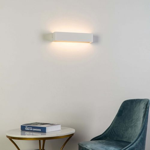Applique Design LED Blanche 37cm Compatible Variateur - Quadra
