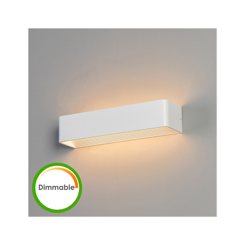 Applique Design LED Blanche 37cm Compatible Variateur - Quadra