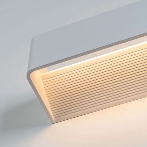 Applique Design LED Blanche 37cm Compatible Variateur - Quadra