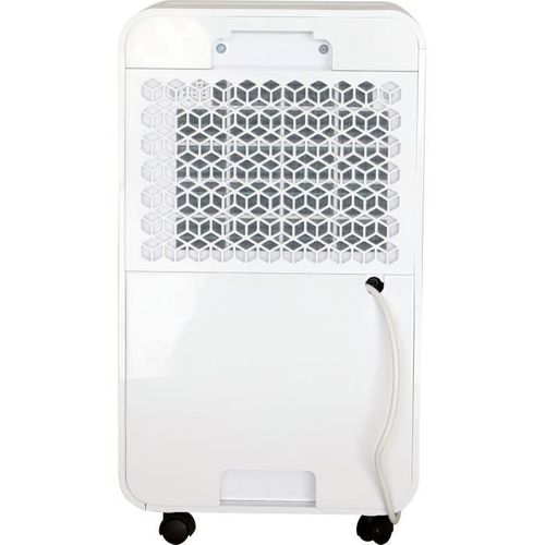 Déshumidificateur D'air Électrique Extraction 12 Litres/jour - Fonction Seche-linge - Affichage LED