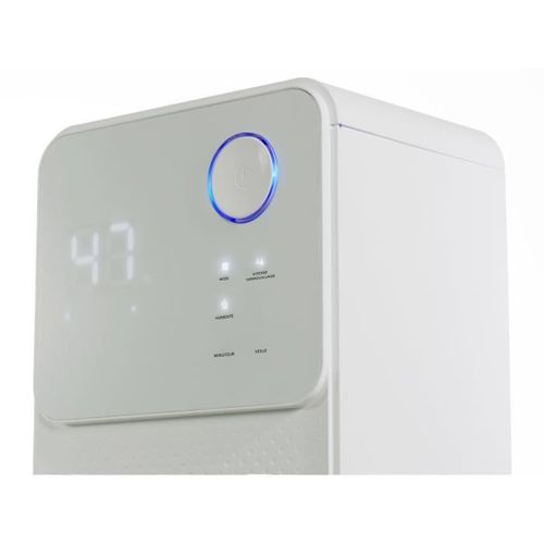 Déshumidificateur D'air Électrique Extraction 12 Litres/jour - Fonction Seche-linge - Affichage LED