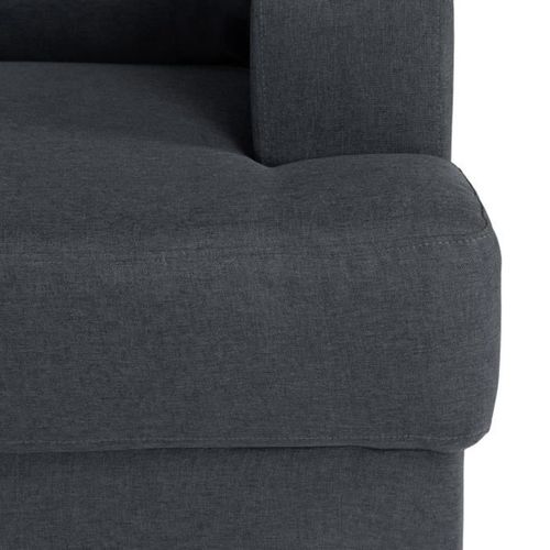 Canapé D'angle Gauche 4 Places Paul - Tissu Gris Anthracite - L 215 X P 140 cm