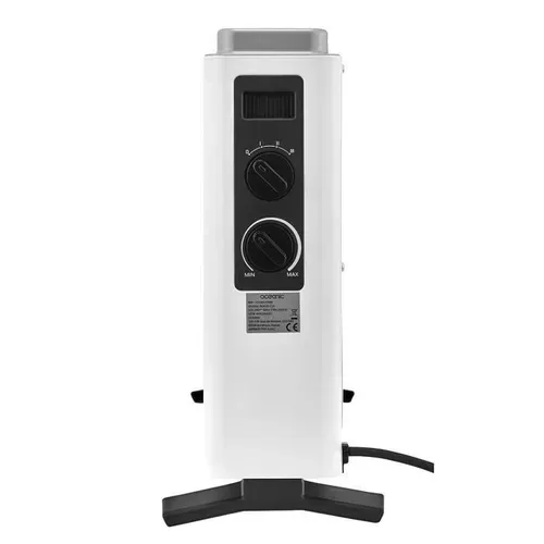 Radiateur Convecteur Électrique 2000w - 3 Puissances - Mobile - Blanc