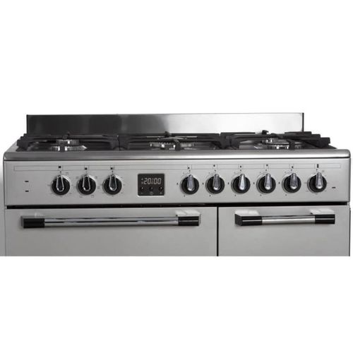 Cuisiniere Piano Gaz 3 Fours Électriques Cecp903fix 5 Feux - Inox - L.90 Cm
