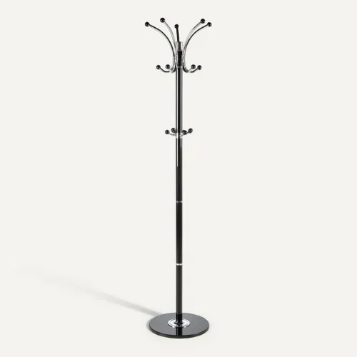 Porte manteaux H. 177 cm  Noir vue 3/4