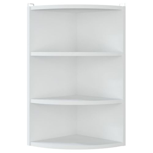 Étagère D'angle Blanche 60 X 30 X 30 - Etagère murale BUT