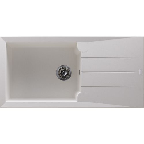 EVIER ALINEO Blanc vue de face