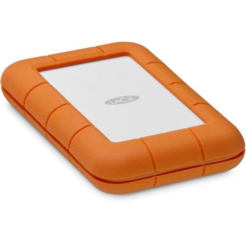Disque Dur Externe Portable 5 To USB-c Robuste Gris/jaune