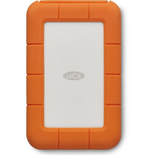 Disque Dur Externe Portable 5 To USB-c Robuste Gris/jaune