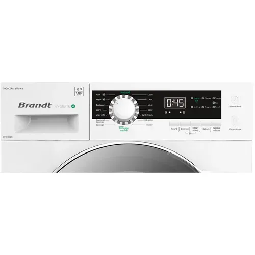 Lave-linge frontal 12 kg 1400 trs/mn Blanc - WFB124QW