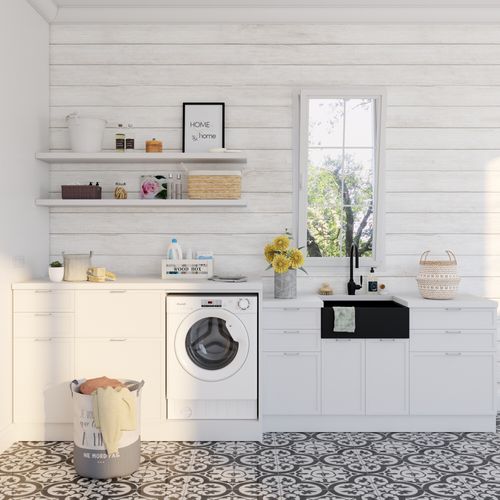 Lave-linge séchant intégrable BRANDT BWD1754I vue d'ambiance 1