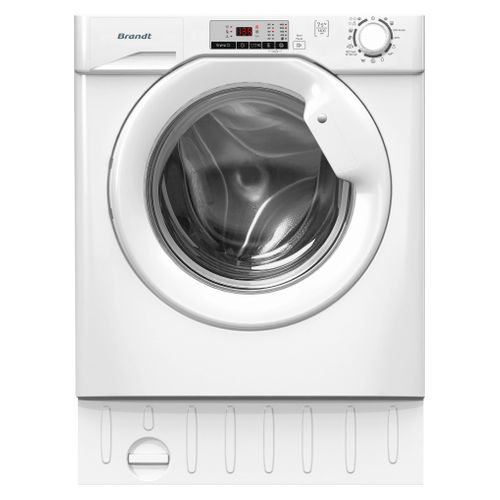 Lave-linge séchant intégrable BRANDT BWD1754I vue de face