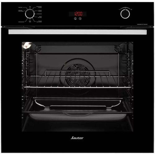 Four Encastrable Chaleur Pulsee 73 L Pyrolyse Noir Sop6204lb -2