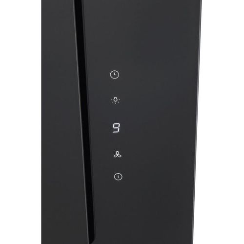 Hotte Décorative Inclinée 90cm 543m3/h Inox/verre - Bhv1974ib