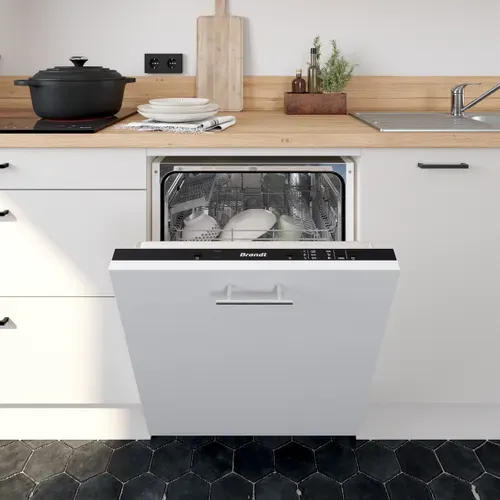 Lave-vaisselle intégrable BRANDT BDJ3424DB 14 couverts vue d'ambiance 1