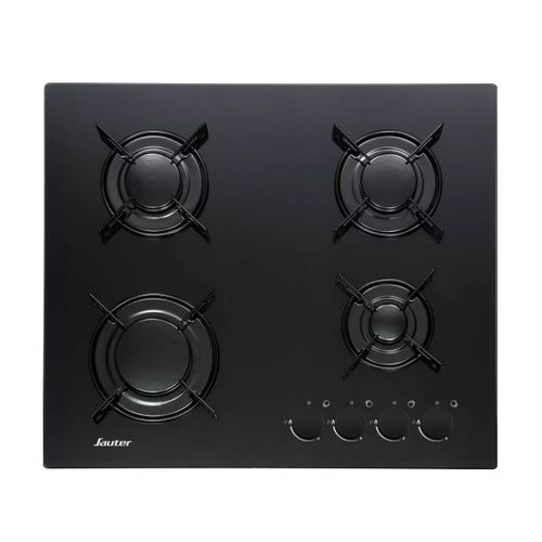 Table De Cuisson Gaz 60cm 4 Feux Noir Spg3465b
