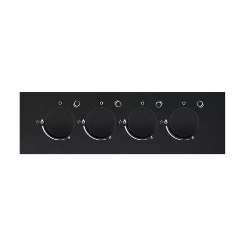Table De Cuisson Gaz 60cm 4 Feux Noir Spg3465b