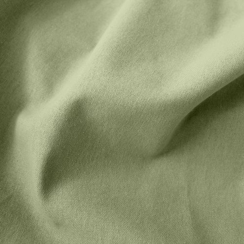Rideau Occultant Fil Noir Avec 8 Oeillets - 140x180 Cm - Vert Olive