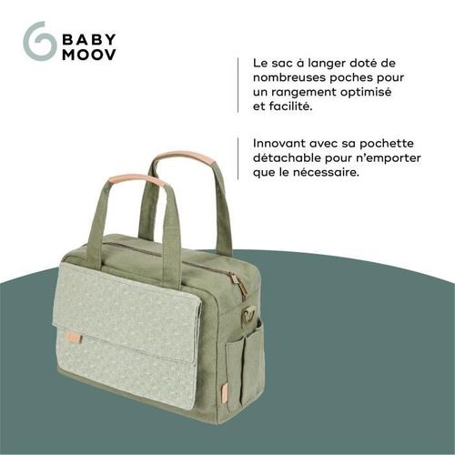 Sac (a Langer) Day To Day - Tendance Et Fonctionnel, Capacité 23l, Nombreuses Poches, 6 Accessoires