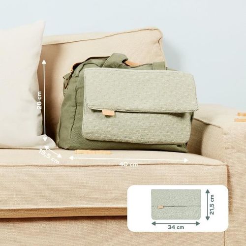 Sac (a Langer) Day To Day - Tendance Et Fonctionnel, Capacité 23l, Nombreuses Poches, 6 Accessoires