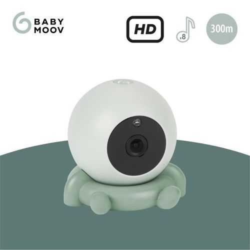 Caméra Additionnelle HD Babyphone Vidéo Yoo Go+ - Batterie Rechargeable Longue Autonomie - Socle Cam