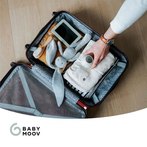 Caméra Additionnelle HD Babyphone Vidéo Yoo Go+ - Batterie Rechargeable Longue Autonomie - Socle Cam