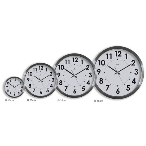Horloge Inox Stan D.35cm