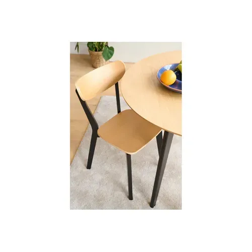 Chaise Scandinave En Bois (lot De 2) - Leta