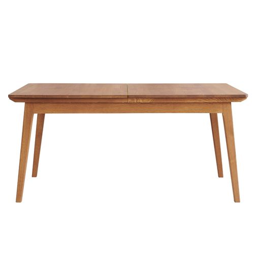 Table à Manger Extensible En Bois Massif Bronze 6/12 Places L160/240 - Mallet