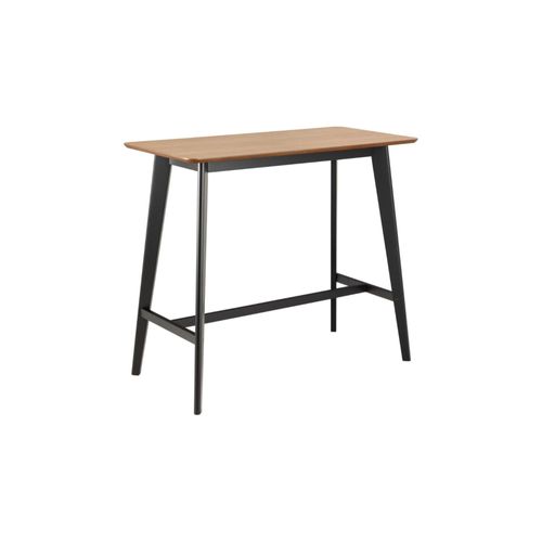 Table De Bar Et 4 Tabourets De Bar Scandinaves En Bois - Leta