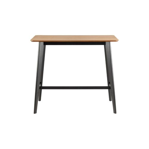 Table De Bar Et 4 Tabourets De Bar Scandinaves En Bois - Leta