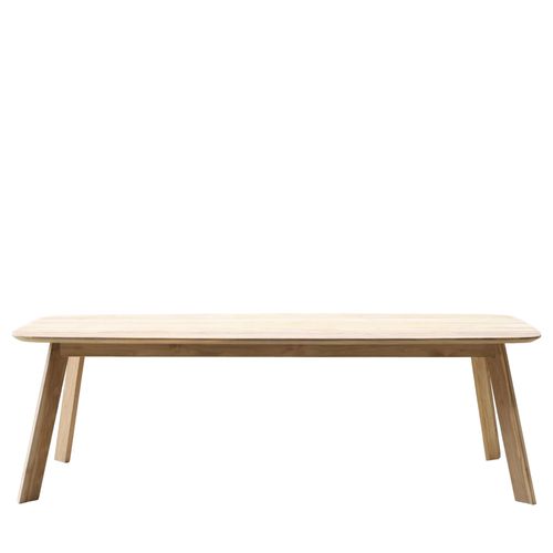 Table Indoor/outdoor Rectangulaire En Teck L240 10 Places - Calvi