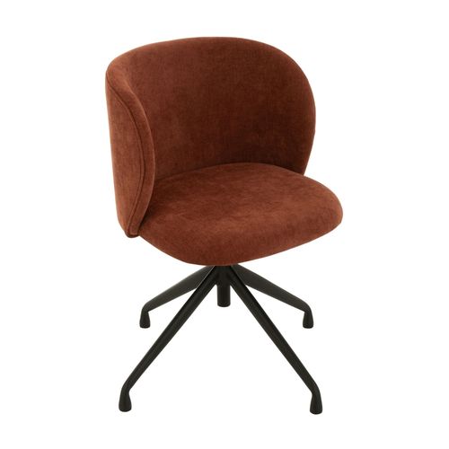 Chaises Pivotantes Réglables En Hauteur En Tissu (lot De 2) - Mia