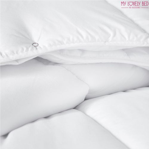 Couette 4 Saisons 200x200 Cm - 3 En 1 (200g/m² Et 300g/m² = 500g/m²) - Chaude L'hiver/légère L'été
