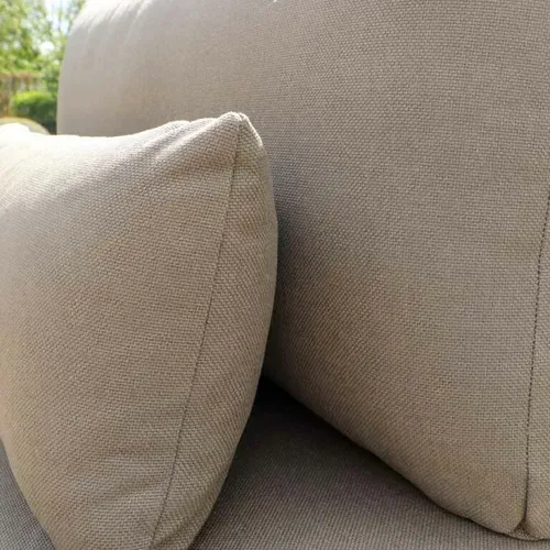 Salon De Jardin 4/6 Places En Teck Massif Taupe Touquet